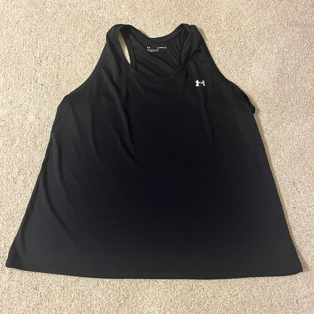 Under Armour Women's Black Racerback Tank Top
